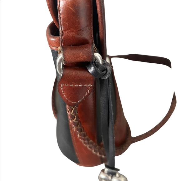 Brighton Vintage CROCO Leather Shoulder Bag - Picture 7 of 11